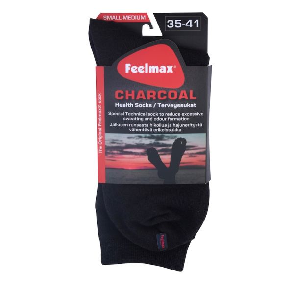 Feelmax Charcoal Crew Socks