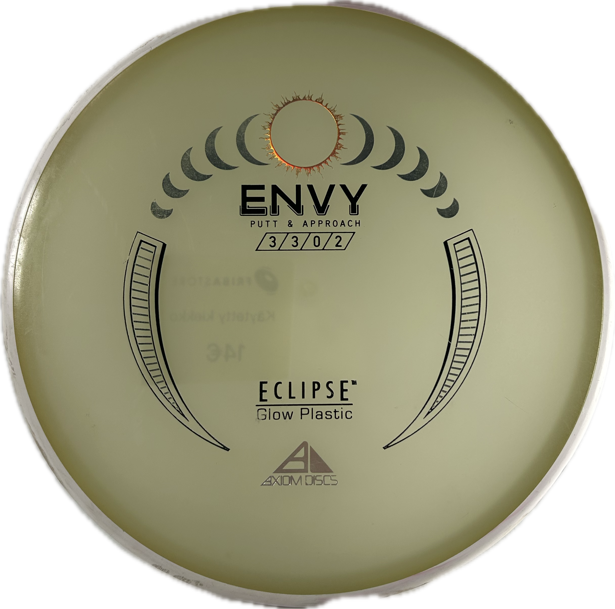 käytetty kiekko Envy Eclipse Glow Plastic