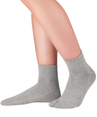 Knitido Tabi Split Toe Socks, Light Grey