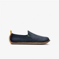 Ababa Leather Kids Navy