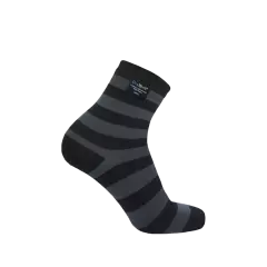 DexShell Ultralite Bamboo Socks, Stripe Grey