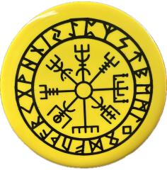 Axu dyes Vegvisir on recycled Compass