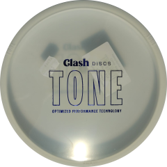 Clash Discs Tone Popcorn -Tone Stämp-, Kirkas / Valkoinen