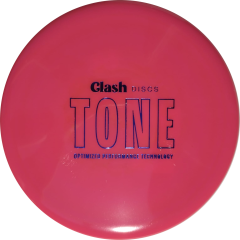 Clash Discs Tone Popcorn -Tone Stämp-, Punainen / Valkoinen