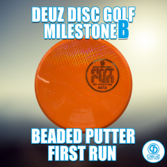 Deuz DiscGolf MilestoneB -First Run-