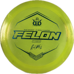 Käytetty kiekko Dynamic Discs Felon Ricky Wysocki 2x World Champion