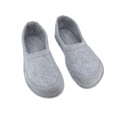 Omaking Felt Barefoot Slippers, Grey