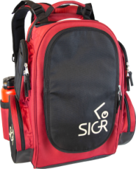 Sigr Backpack, Punainen/musta