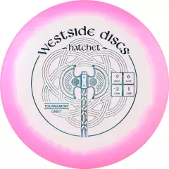 Westside Discs Tournament Orbit Hatchet, Valkoinen/Pinkki